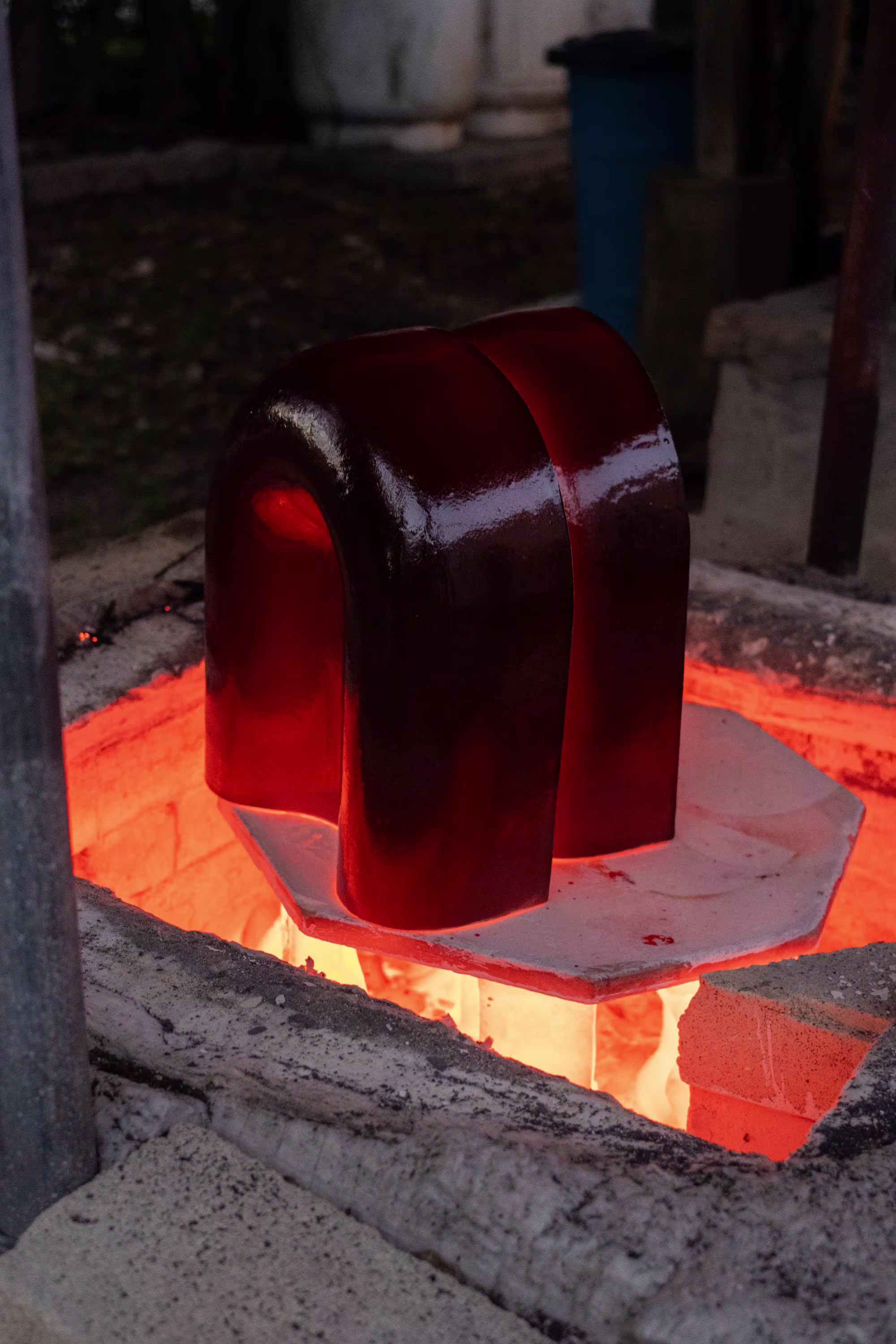 Arrived aliens onda sconce raku firing process