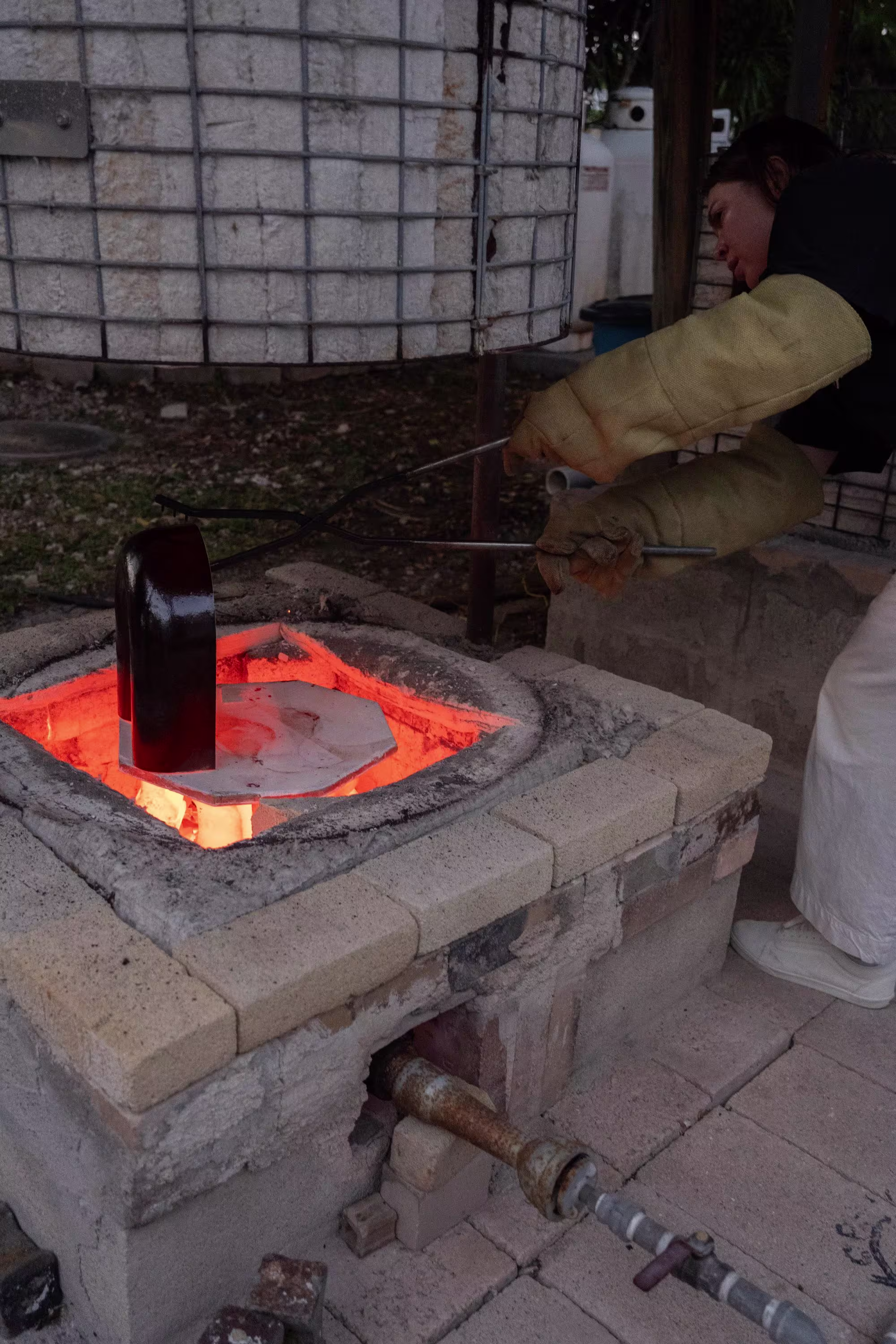 Arrived aliens onda sconce raku firing process